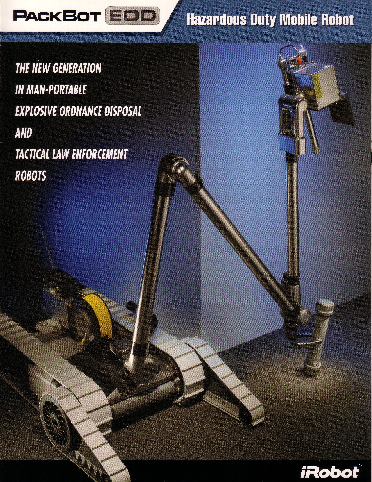 Development of control electronics for various iRobot robots, including PackBot